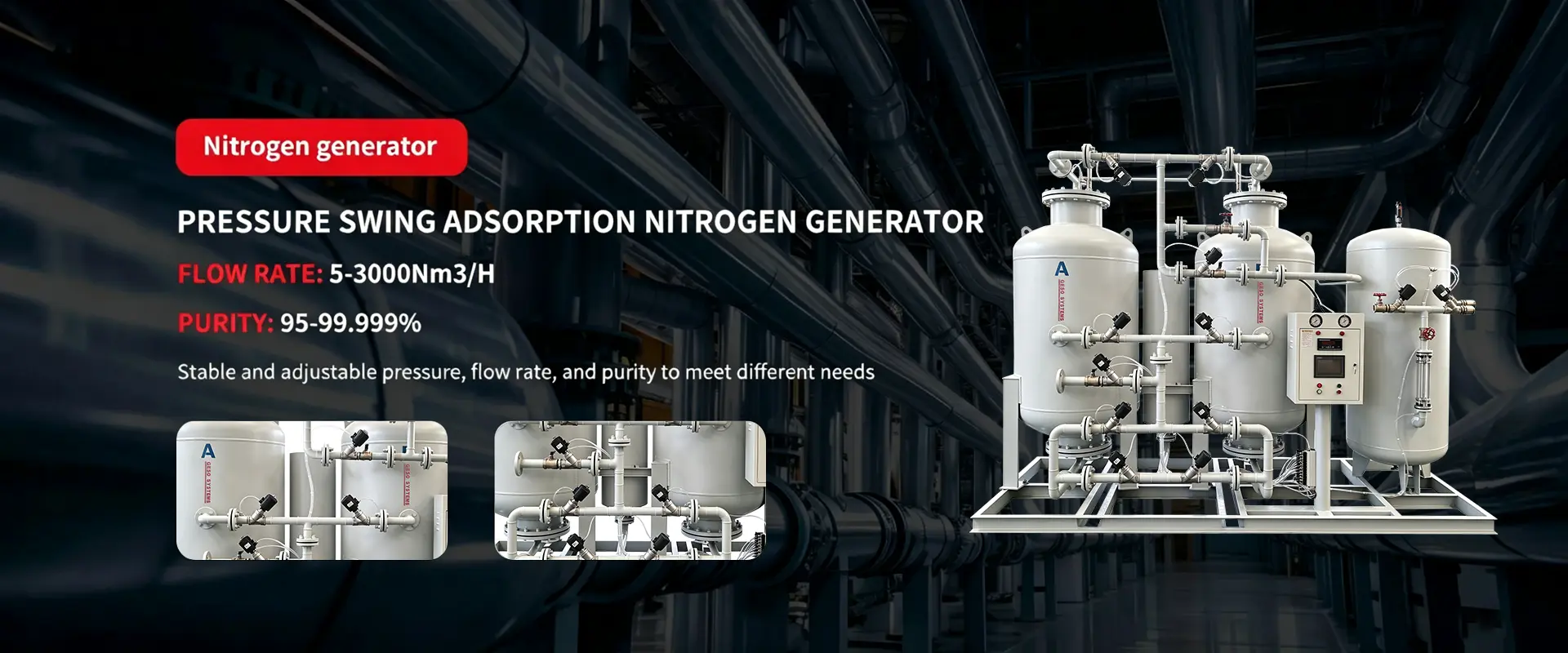 China Oil-Injected Screw Air Compressor စက်ရုံ